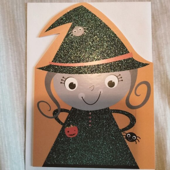 Hallmark Halloween Card Witch You May Might Have Lots of Fun - Picture 1 of 5